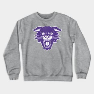 Purple Cat Crewneck Sweatshirt